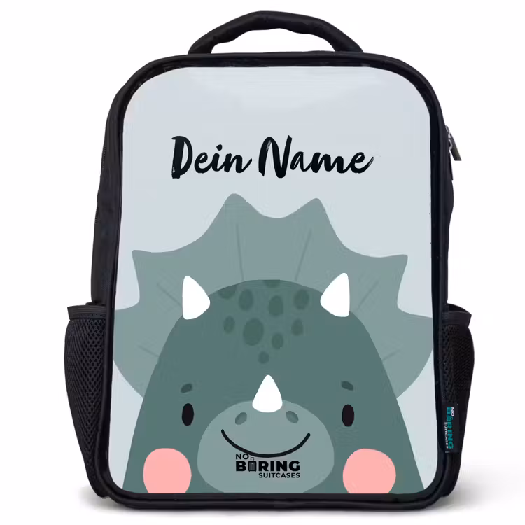 Kinderrucksack - Schwarz - Tigo Triceratops — 1