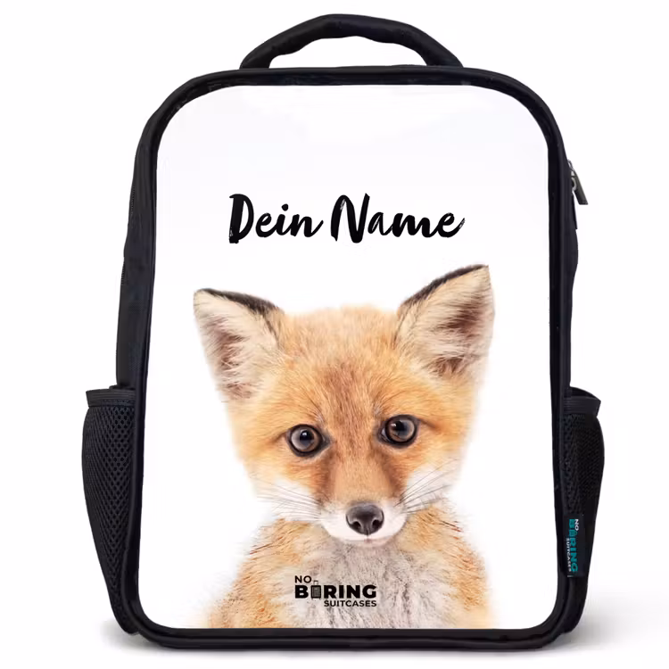 Kinderrucksack - Schwarz - Vicky Fuchs — 1