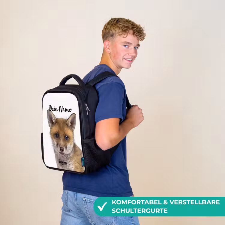 Kinderrucksack - Schwarz - Victor Vos — 9
