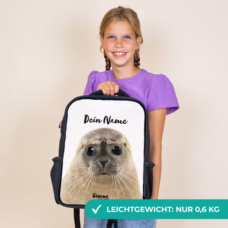Kinderrucksack - Schwarz - Zyon-Siegel — 7