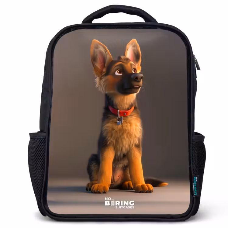 Kinderrucksack - Schwarz - Versteckter Schafhirte — 1