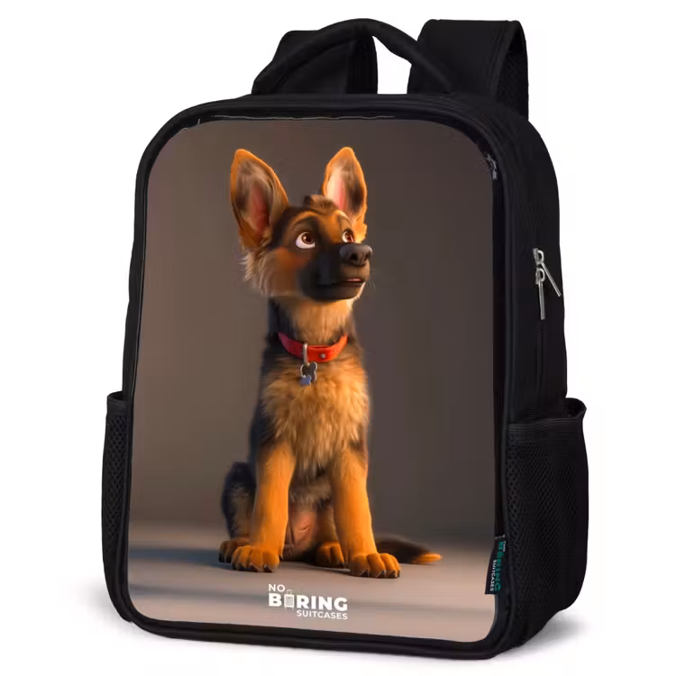 Kinderrucksack - Schwarz - Versteckter Schafhirte — 4