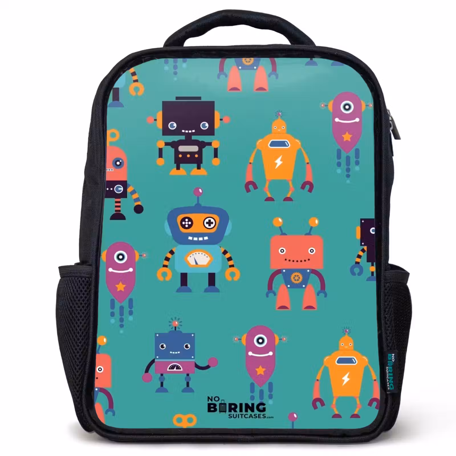 Kinderrucksack - Schwarz - Robo-Rave — 1