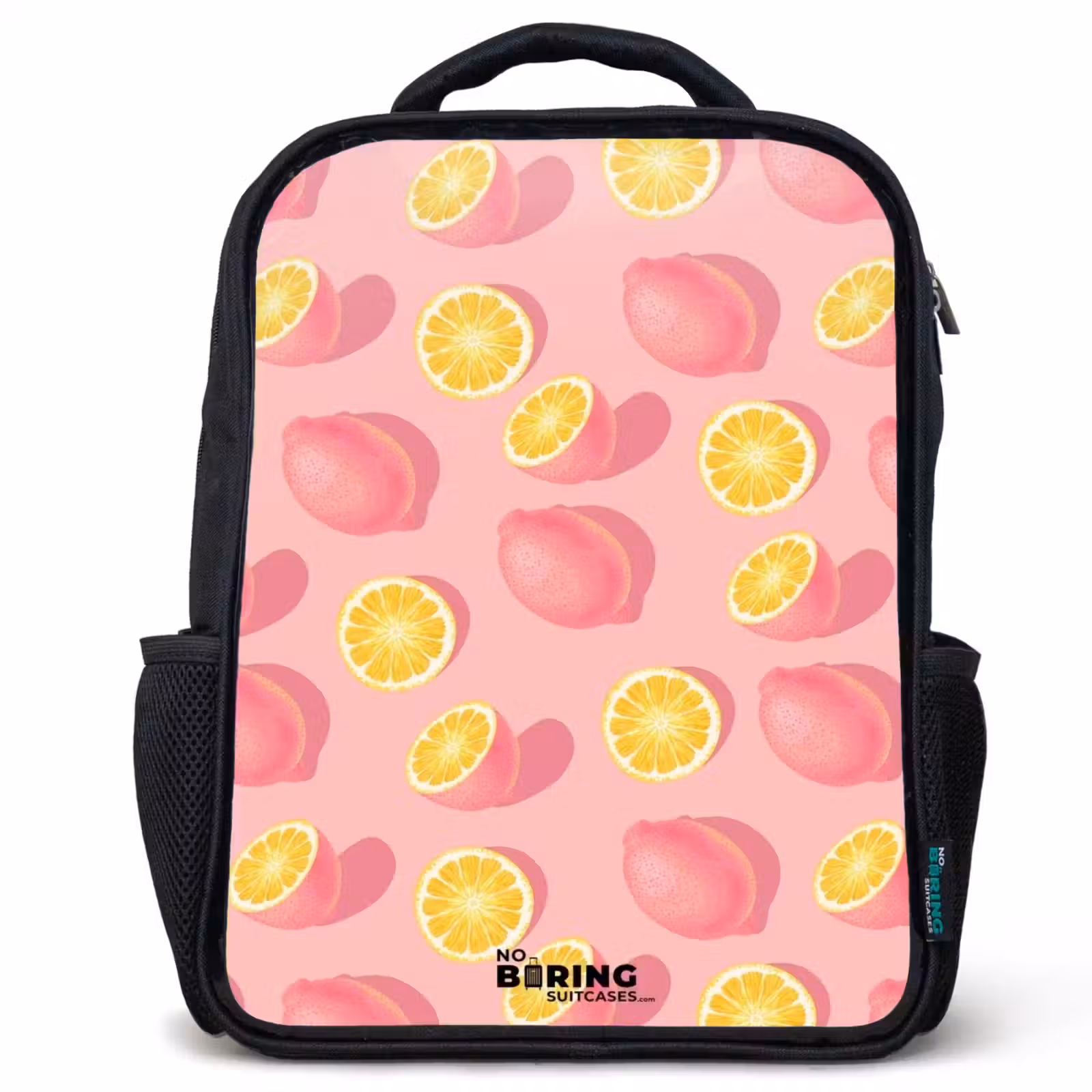 Kinderrucksack - Schwarz - Rosa Limoncello — 1