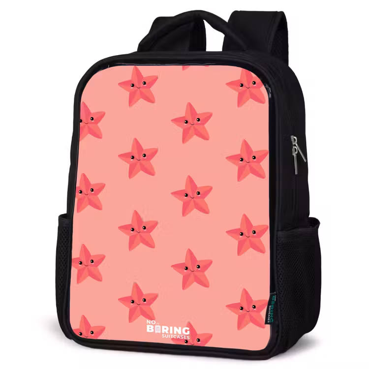 Kinderrucksack - Schwarz - Seestern-Sandsturm — 4