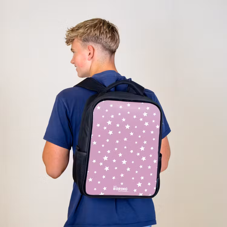 Kinderrucksack - Schwarz - Sternenstaub — 3