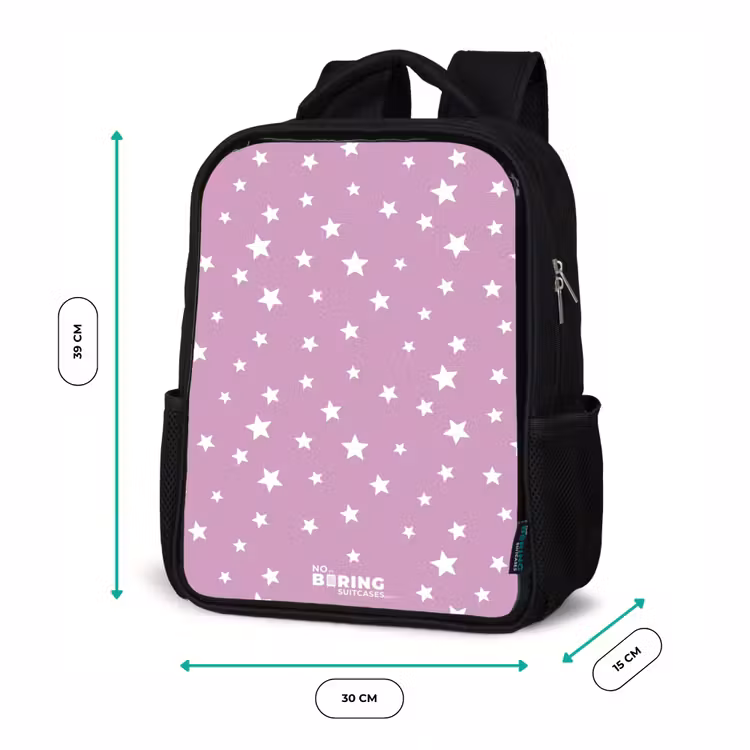 Kinderrucksack - Schwarz - Sternenstaub — 6