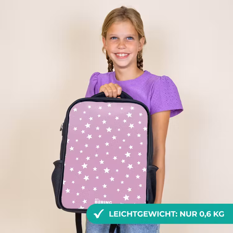 Kinderrucksack - Schwarz - Sternenstaub — 7
