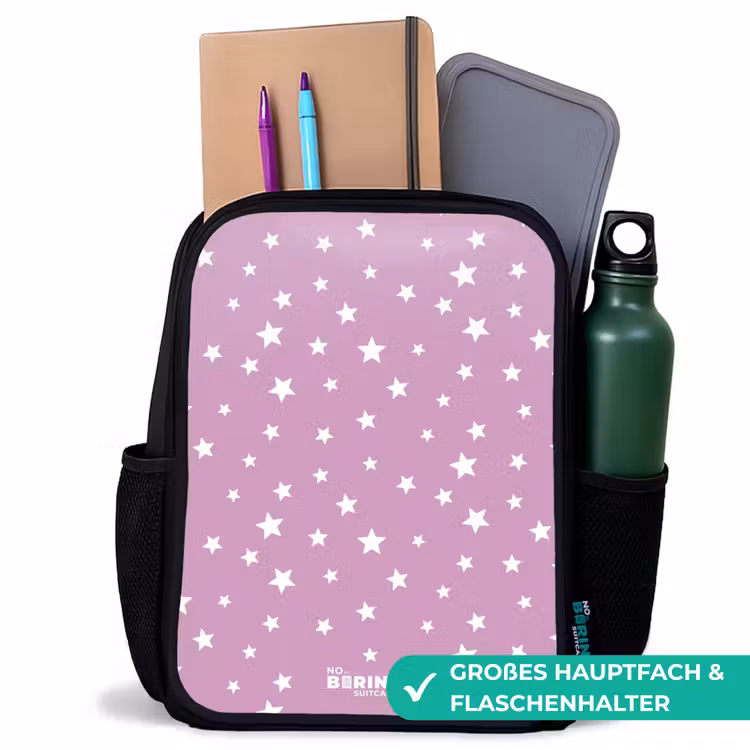 Kinderrucksack - Schwarz - Sternenstaub — 8
