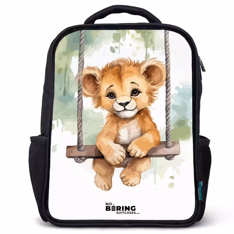 Kinderrucksack - Schwarz - Lukas Löwe — 1