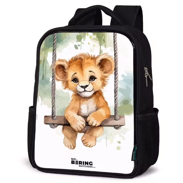 Kinderrucksack - Schwarz - Lukas Löwe — 4
