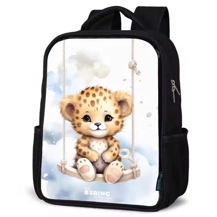 Kinderrucksack - Schwarz - Perry Panther — 4