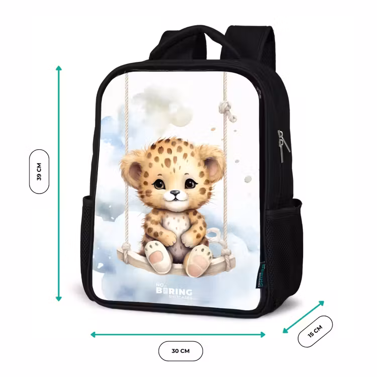 Kinderrucksack - Schwarz - Perry Panther — 6