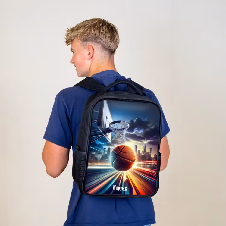 Kinderrucksack - Schwarz - Slam Dunk — 3