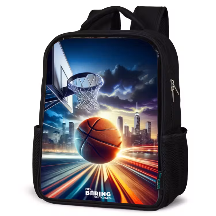 Kinderrucksack - Schwarz - Slam Dunk — 4