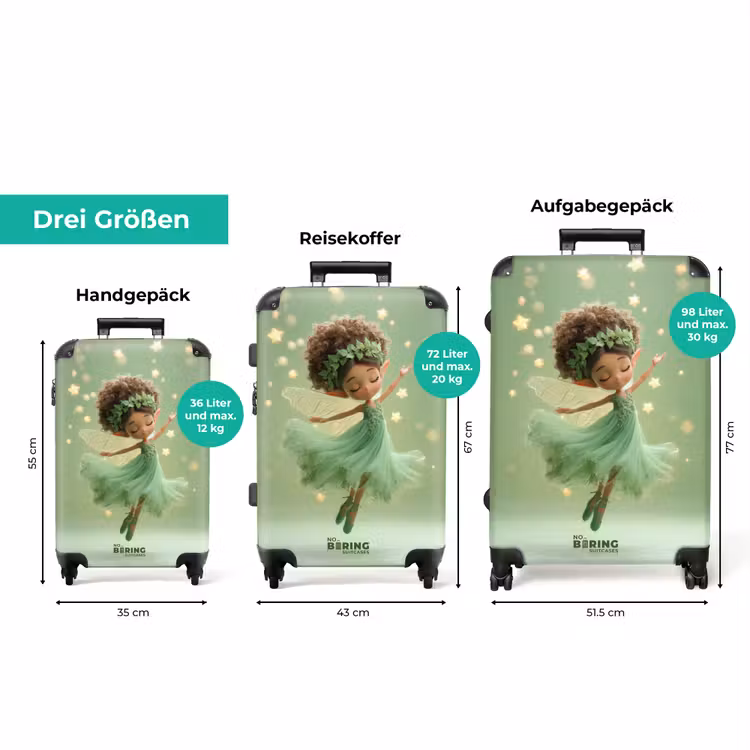 Koffer - Fee im grünen Kleid — 3