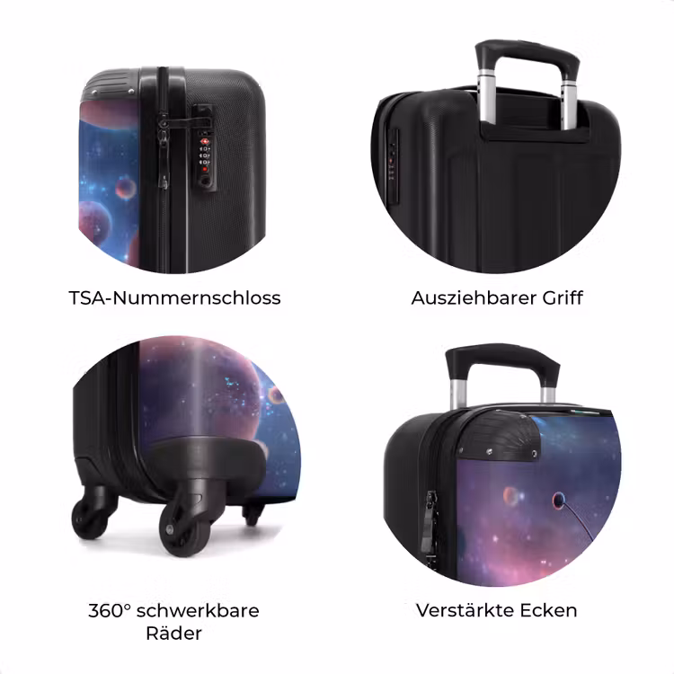 Koffer - Rosa Alien unter den Planeten — 8