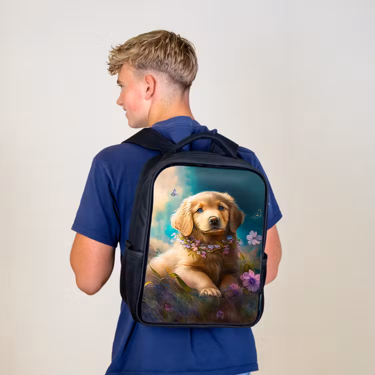 Kinderrucksack - Schwarz - Sammy Schnauze — 3