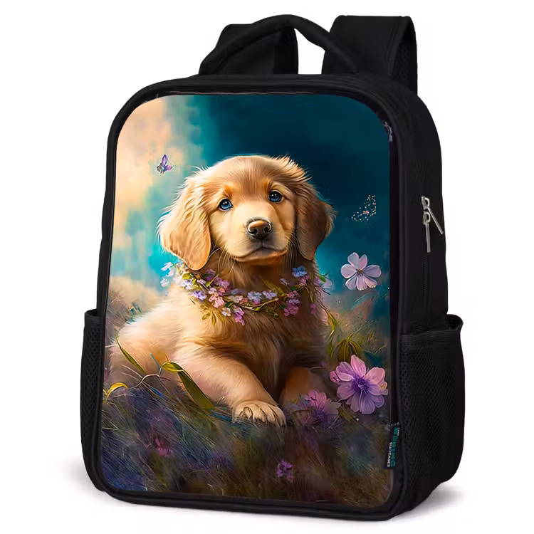 Kinderrucksack - Schwarz - Sammy Schnauze — 4