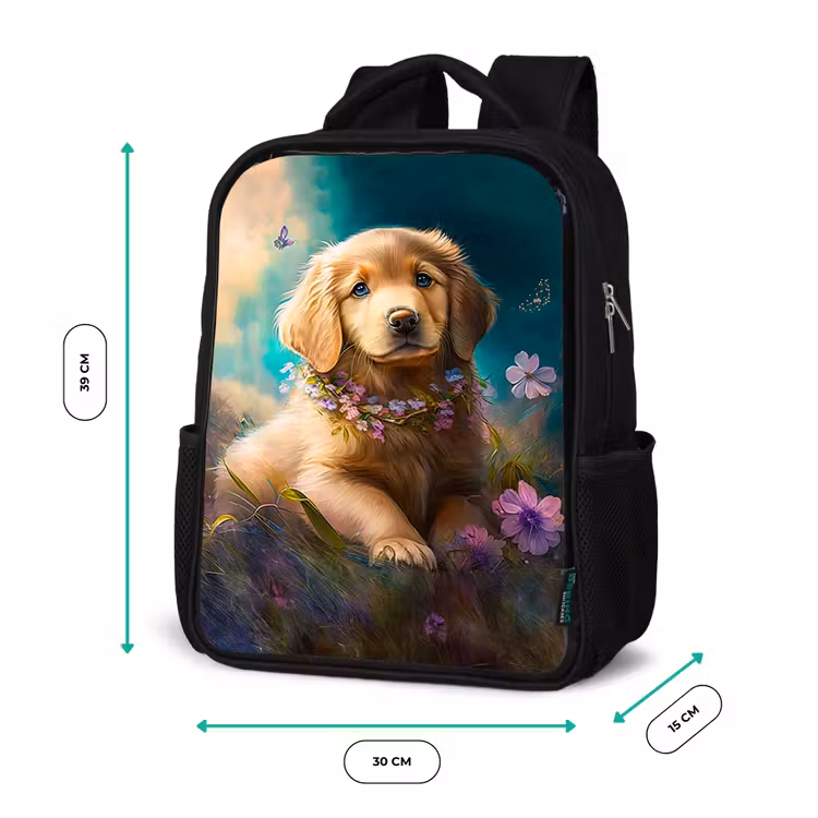 Kinderrucksack - Schwarz - Sammy Schnauze — 6