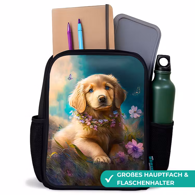 Kinderrucksack - Schwarz - Sammy Schnauze — 8