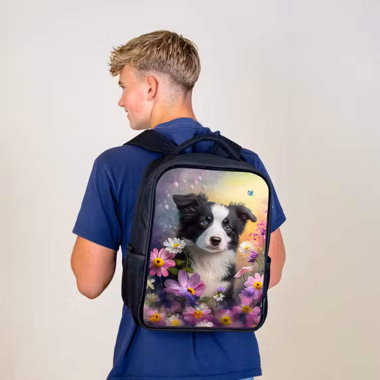 Kinderrucksack - Schwarz - Wessel Wuff — 3