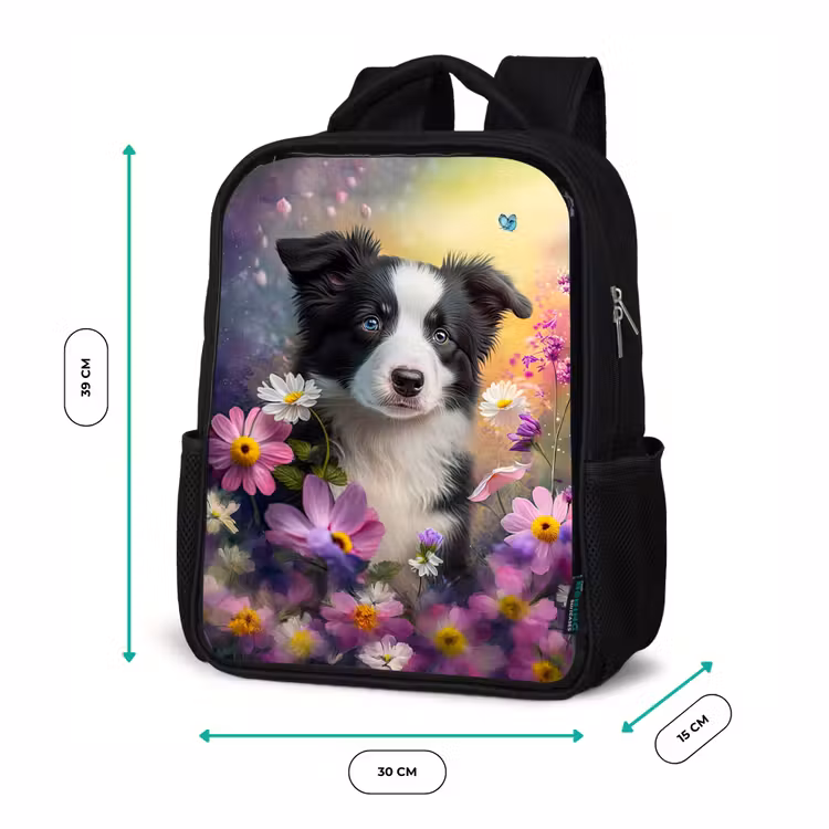 Kinderrucksack - Schwarz - Wessel Wuff — 6