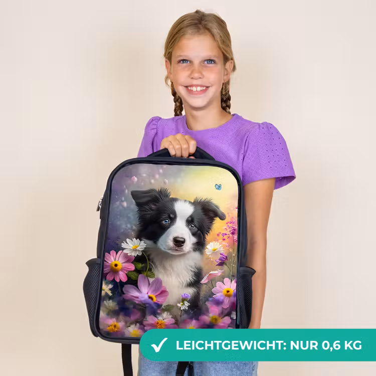 Kinderrucksack - Schwarz - Wessel Wuff — 7