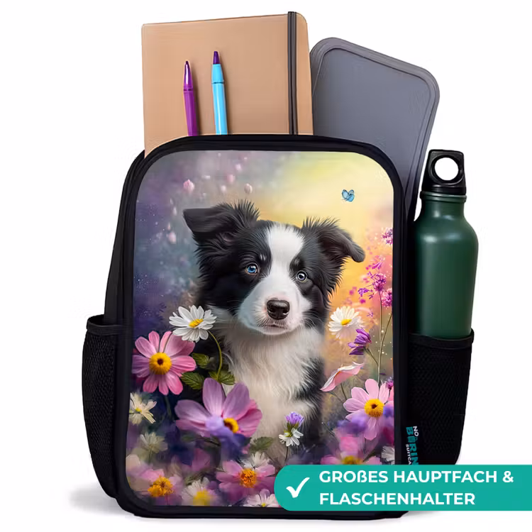 Kinderrucksack - Schwarz - Wessel Wuff — 8