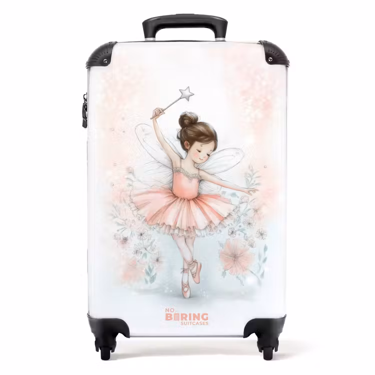 Koffer - Ballerina Fee auf Spitzen — 1
