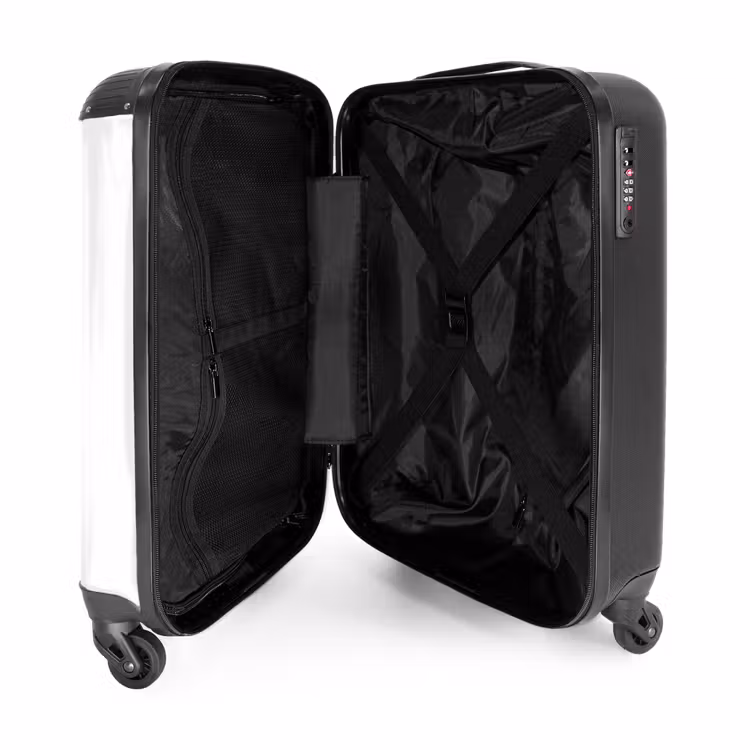 Koffer - Magische Hexe mit orangefarbenen Locken und lila Umhang — 5