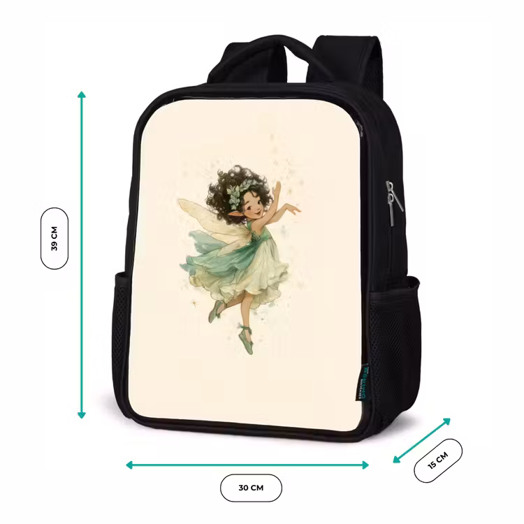 Kinderrucksack - Schwarz - Tanzende Sternenfee — 6