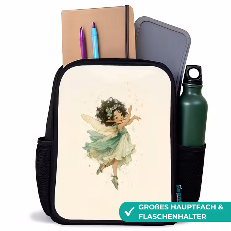 Kinderrucksack - Schwarz - Tanzende Sternenfee — 8