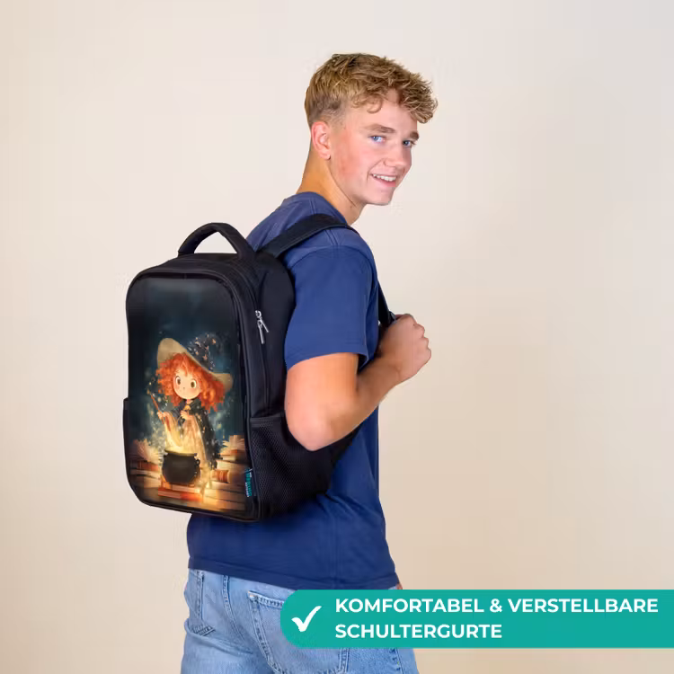 Kinderrucksack - Schwarz - Zaubertrank der Sternenschüler — 9