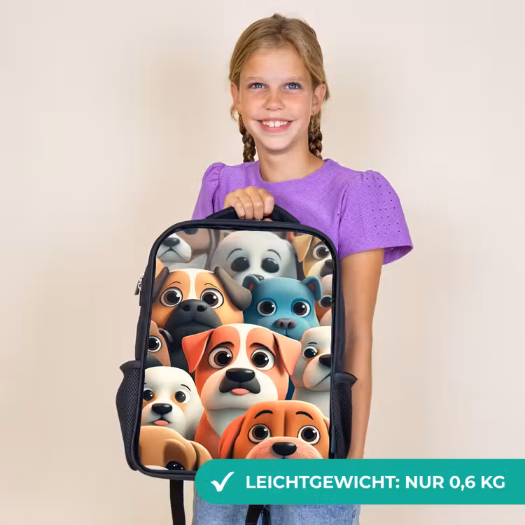 Kinderrucksack - Schwarz - Tollwut — 7