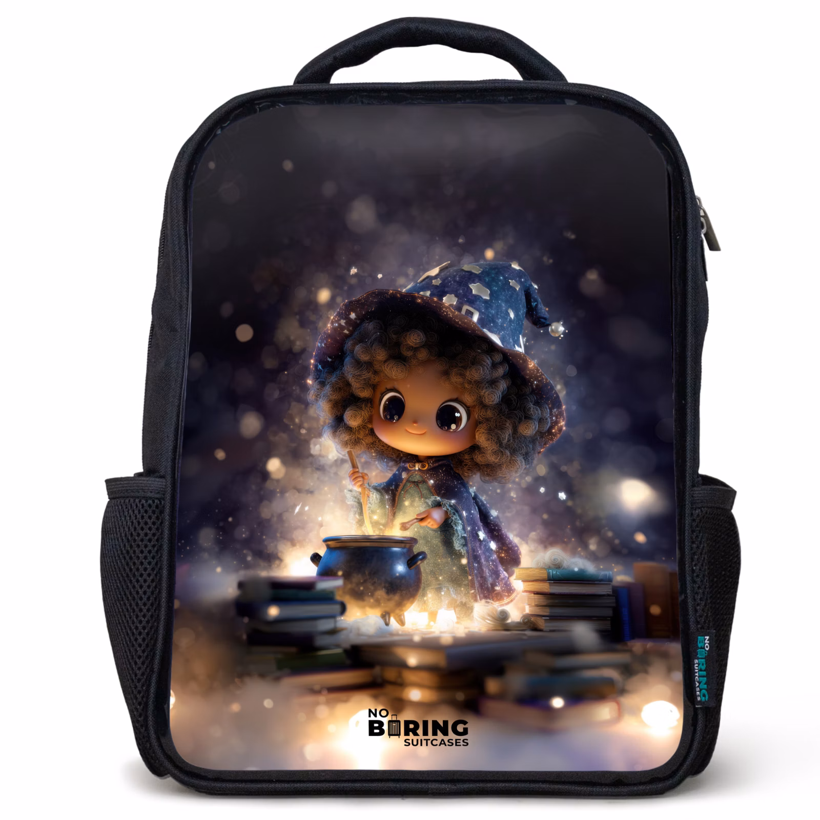 Kinderrucksack - Schwarz - Magische Nacht der Magie — 1