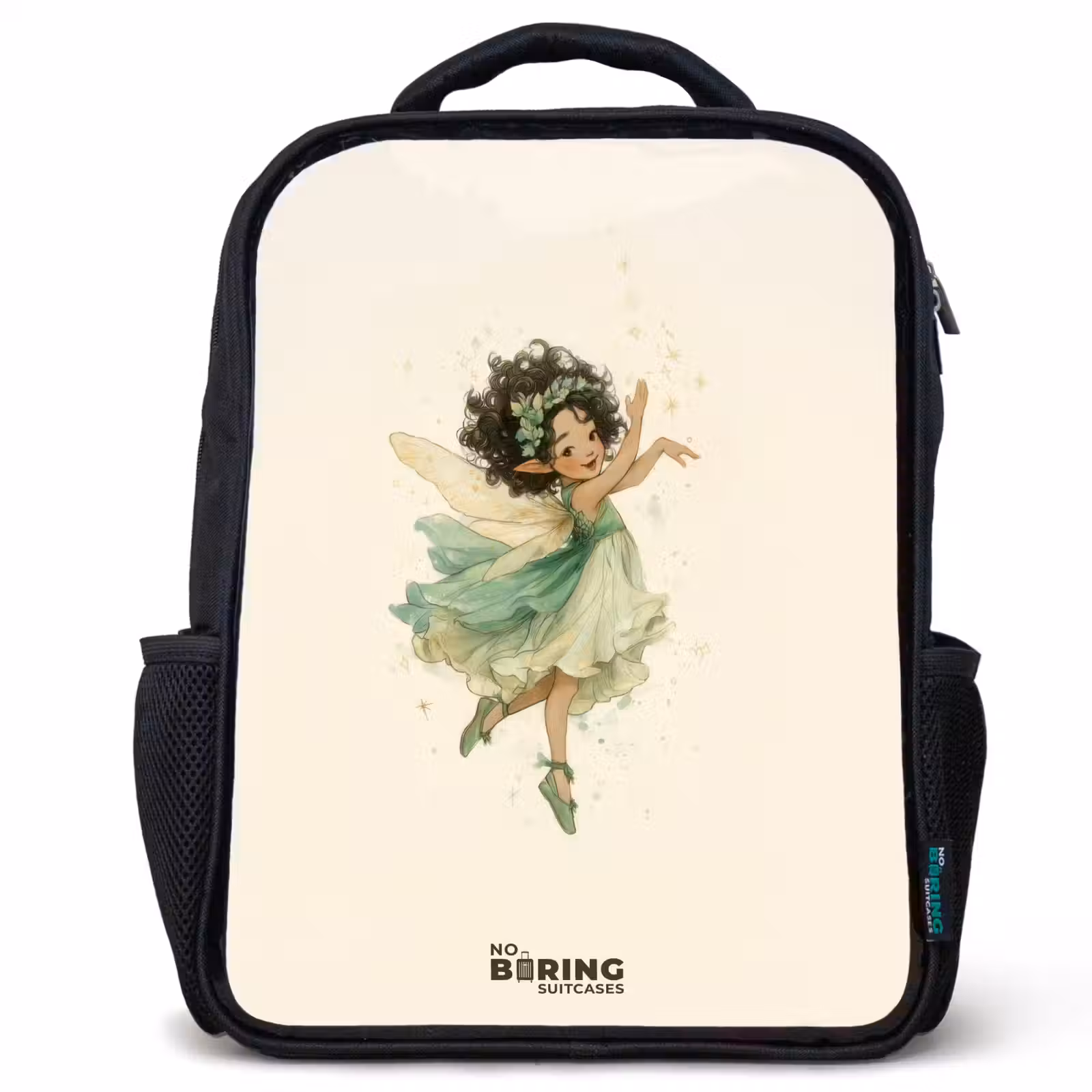 Kinderrucksack - Schwarz - Tanzende Waldfee — 1