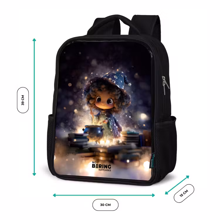 Kinderrucksack - Schwarz - Magische Nacht der Magie — 6