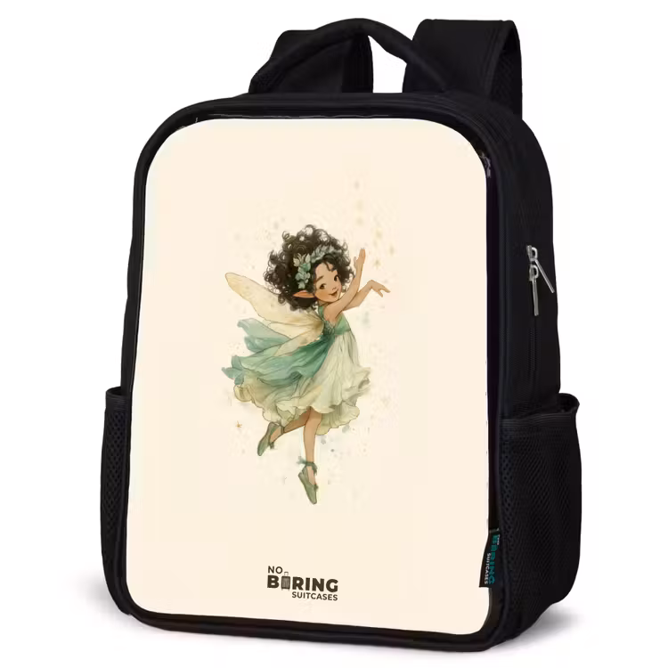 Kinderrucksack - Schwarz - Tanzende Waldfee — 4