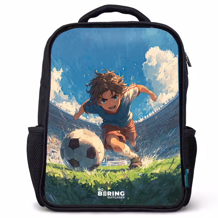 Kinderrucksack - Schwarz - Stadion - Fußball - Junge — 1