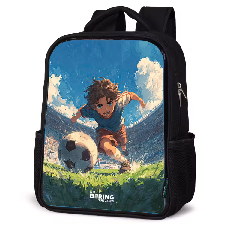 Kinderrucksack - Schwarz - Stadion - Fußball - Junge — 4