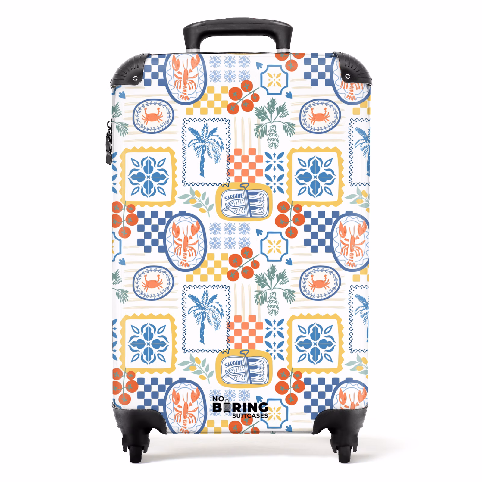 Koffer - Sommer Strand Druck bunt — 1