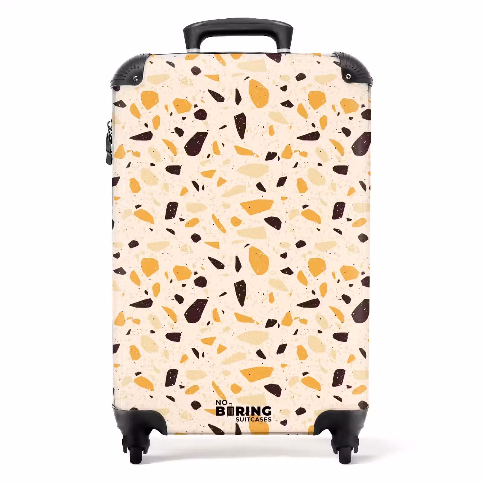 Koffer - Terrazzo-Muster gelb — 1