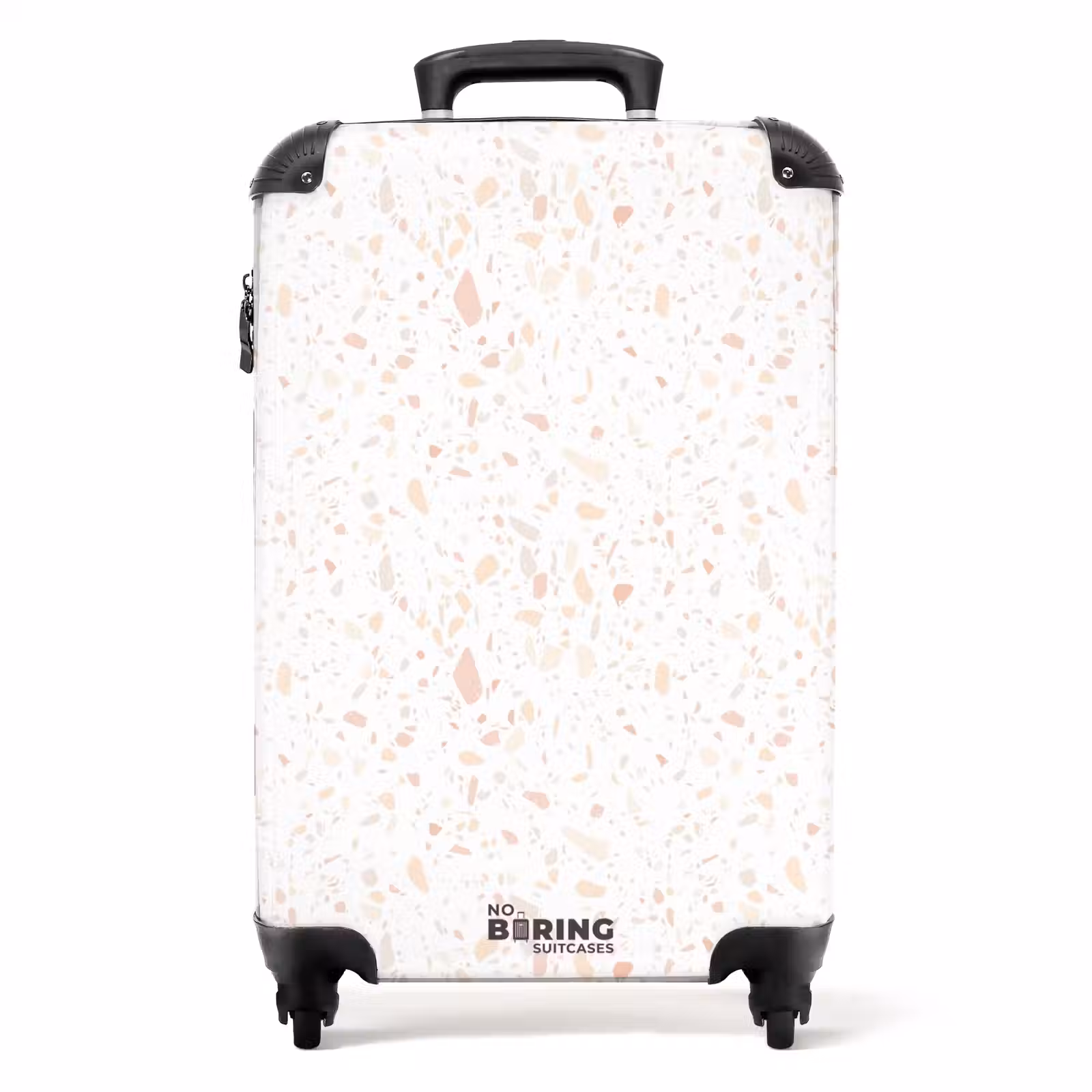 Koffer - Terrazzo-Muster Pfirsich — 1