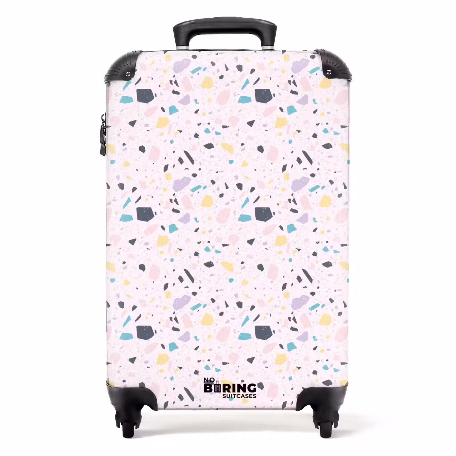 Koffer - Terrazzo-Muster rosa Konfetti — 1