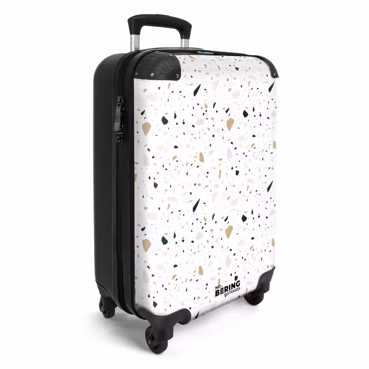 Koffer - Terrazzo-Muster neutral — 2