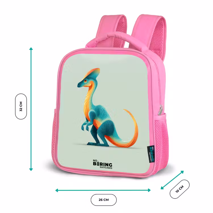 Kinderrucksack - Rosa - Dino - Blau - Tier — 2
