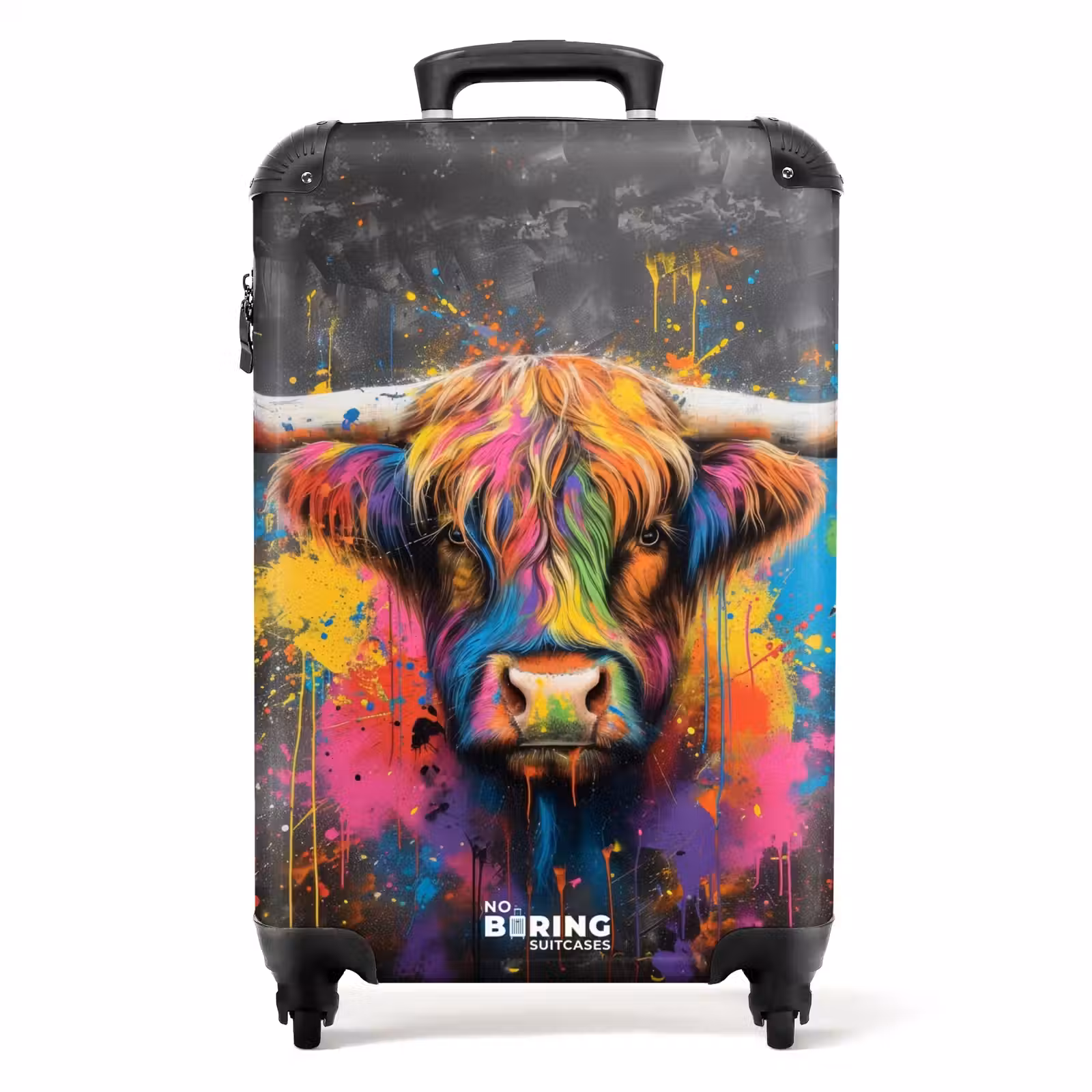 Koffer - Schottische Highlander als Graffiti-Kunst — 1