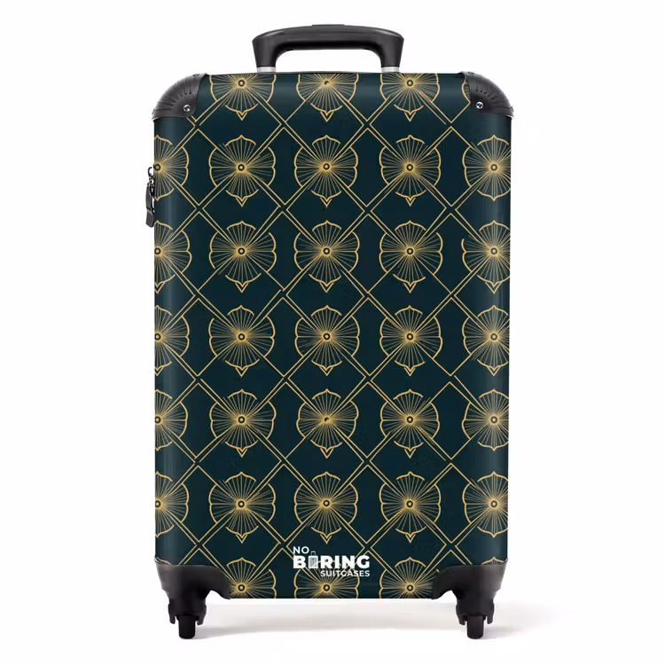 Koffer - Geometrisch - Elegant - Grün — 1