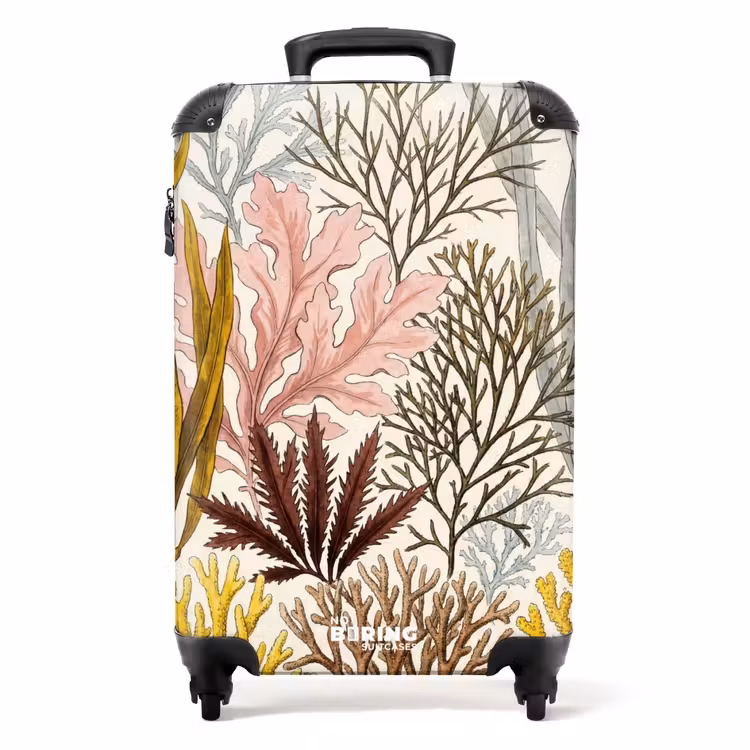 Koffer - Natur – Unterwasser – Botanik – Vintage – Farbenfroh — 1